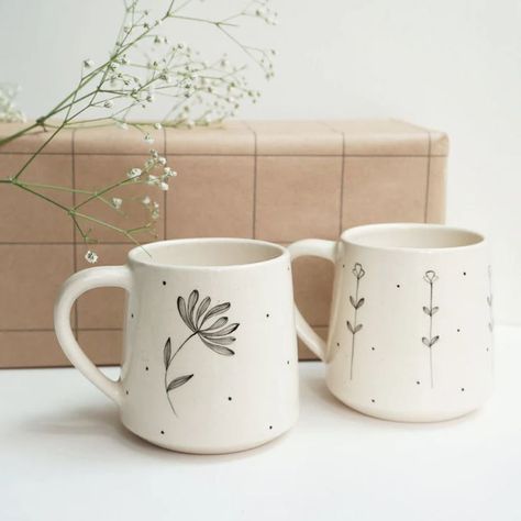 Nature Mug Designs, Minimalistic Decor, Color Home, Clay Cup, Simpler Times, Handcrafted Gifts, Hand Crafted Gifts, Pottery Mugs, Cups And Mugs