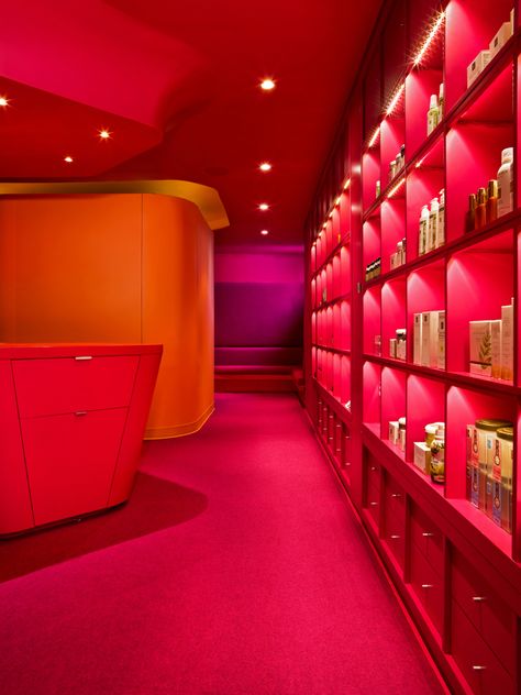 yelo spa brand identity by the apartment Spa Ceylon, Lux Travel, Analogous Color Scheme, Spa Branding, Colour Pallets, Colour Architecture, Interior Colors, Vibrant Rugs, Shocking Pink