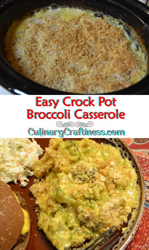 Broccoli Casserole Crock Pot, Crock Pot Broccoli, Crockpot Cauliflower, Crockpot Rice Recipes, Easy Broccoli Casserole, Cheesy Broccoli Rice Casserole, Broccoli Cauliflower Casserole, Cauliflower Rice Casserole, Slow Cooker Broccoli