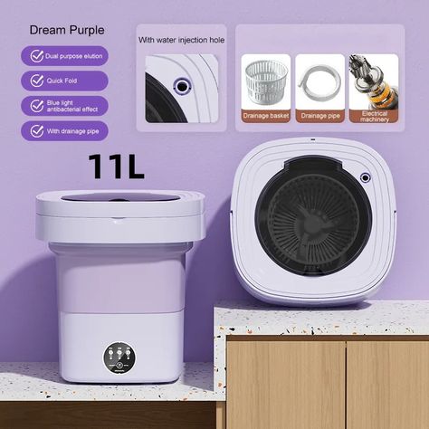 Smarter Shopping, Better Living! Aliexpress.com Mini Washer, Spin Dryers, Spin Doctors, Mini Washing Machine, Portable Washing Machine, Blue Lamp, Ultrasonic Cleaner, Washing Machine And Dryer, Stain Remover