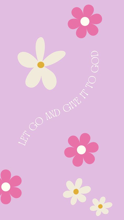 Let It Go Wallpaper Aesthetic, Pastel Bible Verse, Groovy Iphone Wallpaper Aesthetic, Groovy Christian Wallpaper, Let Go And Let God Wallpaper, Groovy Background Wallpapers, Groovy Phone Wallpaper, Let Go Let God, Give It To God