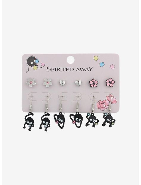 Studio Ghibli, Studio Ghibli Earrings, Spirit Realm, Star Candy, Sparkly Jewelry, Birthday Wishlist, Girly Jewelry, Bracelets And Charms, Pretty Jewellery