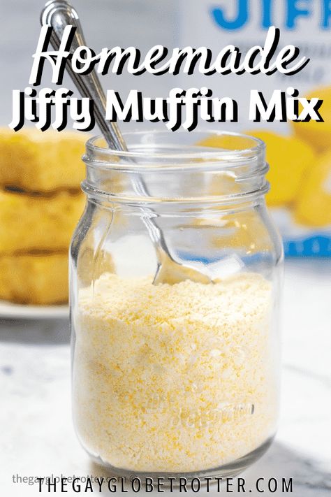 Jiffy Corn Muffin Mix Copycat, Jiffy Copycat Recipe, Homemade Cornbread Mix Recipe, How To Make Cornbread Mix Better, How To Make Jiffy Cornbread, Jiffy Cornbread Mix Diy, Jiffy Corn Muffin Mix Recipes Sweet Cornbread, Recipes For Cornbread, Diy Cornbread Mix Recipe