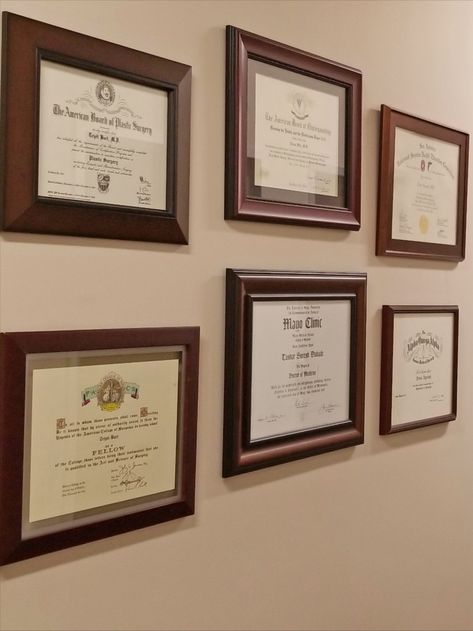 University Diploma Aesthetic, Displaying Diplomas In Office, Master’s Degree Aesthetic, Certification Aesthetic, Degree Wall Display Office, Masters Degree Vision Board, Certificates Aesthetic, Full Ride Scholarships Aesthetic, Ib Diploma Aesthetic