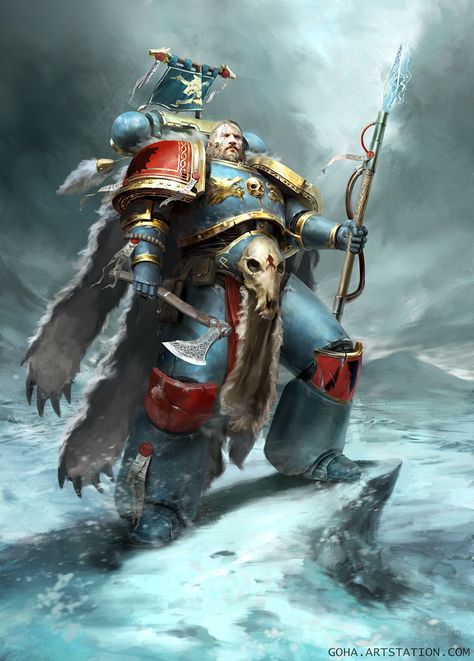 40k Space Wolves, Warhammer 40k Space Marine, Space Marine Art, 40k Space Marine, Space Wolf, For The Emperor, 40k Warhammer, Adeptus Astartes, Warhammer 40k Art