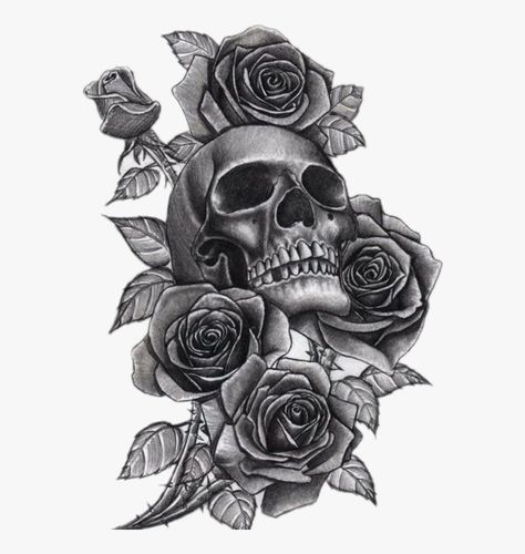 Skull And Roses Tattoo, Forearm Tattoo Girl, Skull Rose Tattoos, Inner Forearm Tattoo, Tattoo Trend, Skull And Roses, Small Pretty Tattoos, Roses Tattoo, Inspiration Tattoos