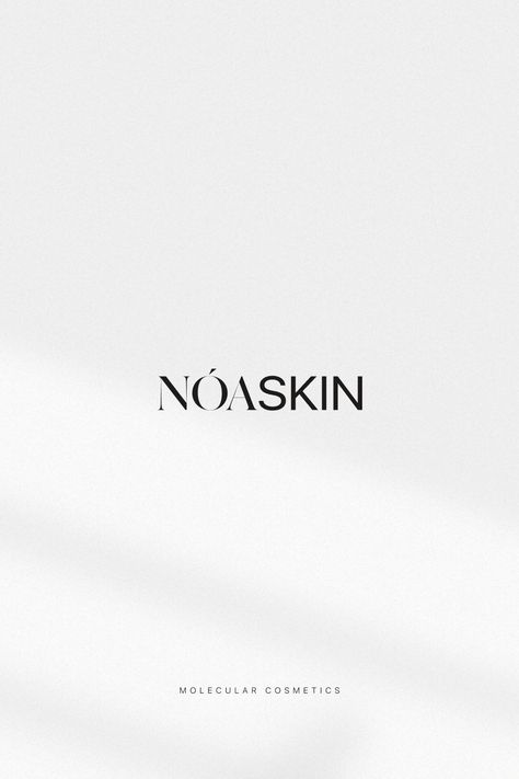 NOASKIN is a clean skincare brand for the modern woman. Our minimalist branding and logo reflects our commitment to purity and simplicity. #cleanskincare #skincare#Skin_Care_Icon #Future_Branding #Skin_Care_Branding_Design #Nature_Brand_Identity Skin Care Branding Design, Candle Logo Design, Logo Cosmetic, Healthy Logo, Clean Typography, Skin Logo, Makeup Logo Design, Font Simple, Serif Logo