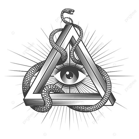 Eye In Triangle Tattoo, Triangle Eye Tattoo, Eye In Triangle, Masonic Tattoos, Triangle Tattoo Design, All Seeing Eye Tattoo, Triangle Eye, Tarot Tattoo, Pyramid Eye