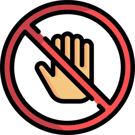 Do Not Touch free vector icons designed by Freepik Do Not Touch Sign, Free Clipart For Teachers, Teacher Craft, School Icon, Insta Icon, Search Icon, Free Icon, More Icon, Instagram Icons