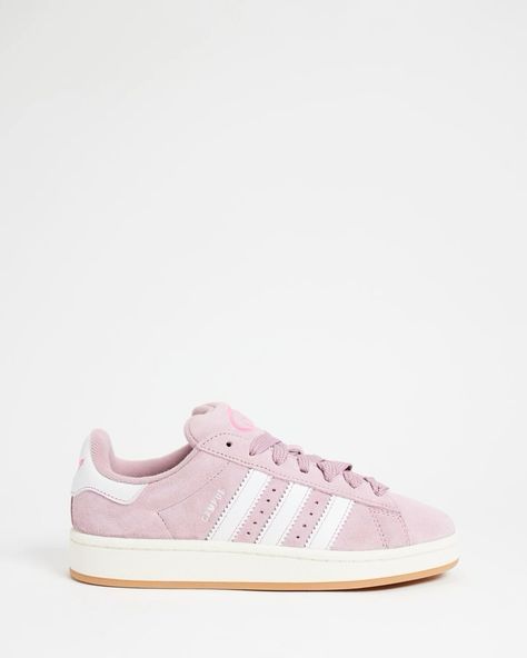 Light Pink Adidas Campus, Pink Campus 00, Adidas Campus 00s Outfits Women, School Shoes Ideas, Addidas Shoes Campus 00s Outfit, Adidas Shoes Campus, Campus 00s Pink, Shoes Ideas For Women, Adidas Women Shoes