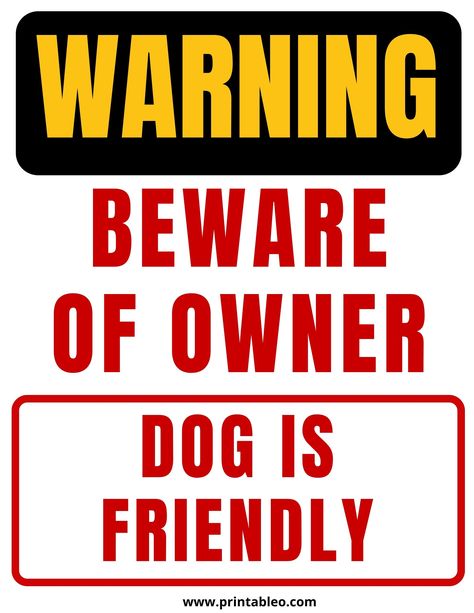 35+ Beware Of Dog Signs | Download Free Pintables Check more at https://printableo.com/beware-of-dog-signs/ Beware Dog Signs, Beware Of Dog Sign Funny, Beware Of Dog Sign, Beware Sign, Funny Dog Signs, Bad Man, Danger Signs, Positive Sayings, Heart Coloring Pages