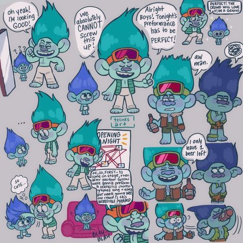 Trolls Body Base, Branch And His Brothers Trolls, Trolls John Dory Fanart, Trolls Floyd X Veneer, Trolls 3 Brozone Fanart, Broppy Trolls Fanart, Trolls Band Together Fanart, John Dory Trolls, Trolls 3 Fanart