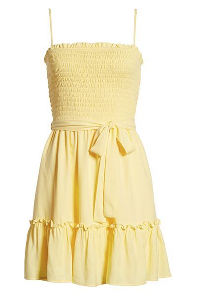 The Breezy Summer Dresses You'll Want to Wear Constantly | The Everygirl Resisting The Urge, Barbie Styles, Girls Closet, Sleeveless Knit Dress, Yellow Dresses, Organic Cotton Dress, Dresses Aesthetic, Until Dawn, Linen Mini Dress