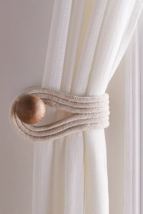 Rustic Curtains, Curtain Ties, Curtain Tie Backs, Home Hardware, Printed Rugs, Home Deco, Home Design, Decor Inspiration, Home Interior Design