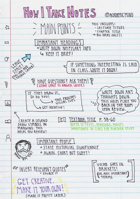 How to take notes Highschool Hacks, How I Take Notes, Studie Hacks, Note Taking Tips, High School Hacks, Study Techniques, 9th Grade, School Study, Buku Skrap