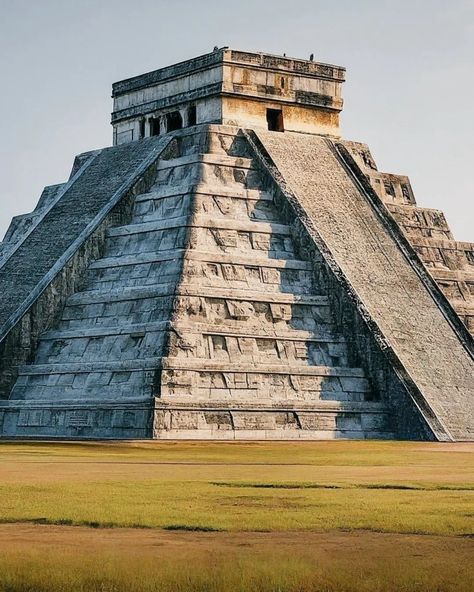 Discover the ancient wonders of Chichen Itza, a UNESCO World Heritage Site in Mexico. Explore the iconic El Castillo pyramid, the Temple of Warriors, and the Sacred Cenote, the rich history and culture of the Mayan civilization #chichenitza #mayanruins #mexico #travel #history For more information visit the blog below👇 http://voyagerstraveller.blogspot.com/2024/08/chichen-itza-marvel-of-mayan.html #mexico🇲🇽 #méxico #chichen #elcastillo #chichenitzá #mexicotravel #travelmexico #visitmexico #m... Ancient Mayan Aesthetic, History Of Mexico, Mayan Pyramids Art, Mayan Civilization, 7 World Wonders, Mayan Structures, Chichen Itza Mexico, Uxmal Mexico Mayan Ruins, Chitzen Itza Mayan Ruins