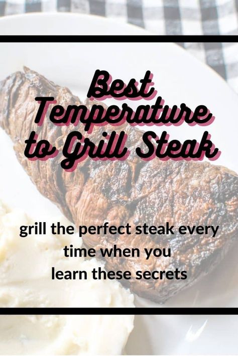 Steak Temperature Guide, Pioneer Recipes, Steak Temperature, Grilling Steak, Grilling The Perfect Steak, Grill Steak, The Perfect Steak, Bbq Steak, Porterhouse Steak