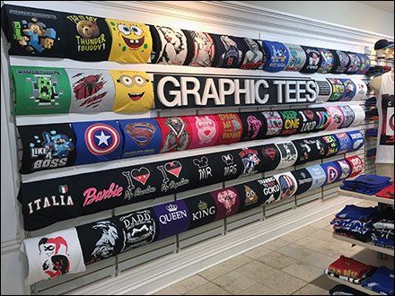 Fold Tshirts, Print Shop Design, T Shirt Display, T-shirt Display, Clothing Store Displays, Tshirt Display, Store Window Displays, Shirt Display, Store Layout