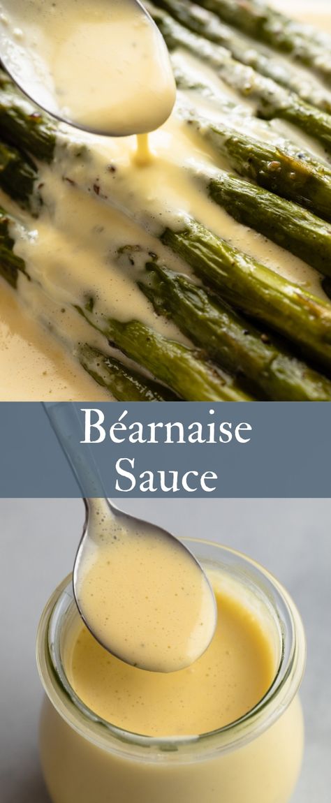 Bernaise Sauce, Béarnaise Sauce, Summer Dinner Recipes Grill, Steak Dinner Sides, Recipe Sauce, Gluten Free Sauces, Bearnaise Sauce, Yummy Meals, Summer Grilling Recipes