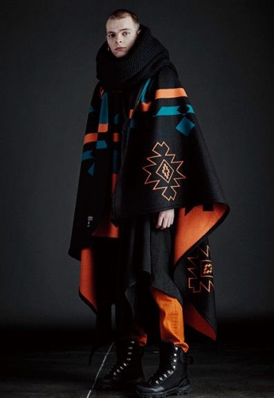 Cloak Fashion, Concept Clothing, Cyberpunk Fashion, Marcelo Burlon, Futuristic Fashion, Fall Winter 2016, Fantasy Clothing, Fantasy Fashion, Character Outfits