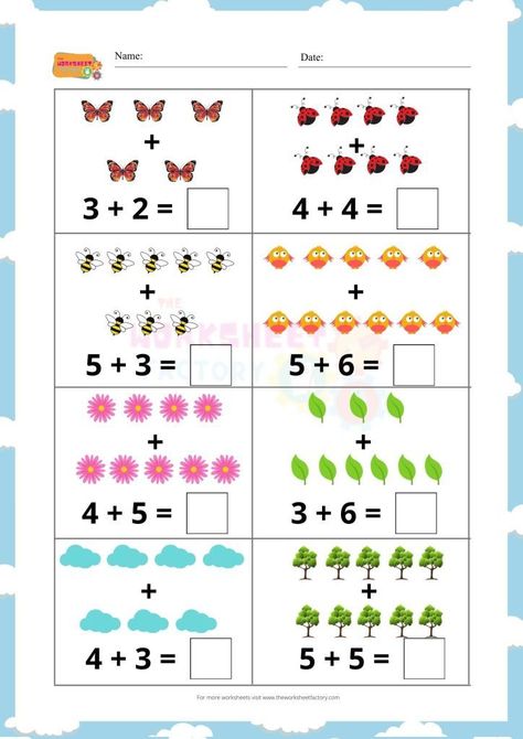 Sheets Math For Kg1, 1std Maths Worksheets, Kg1 Math Worksheets, K2 Maths Worksheet, Addition For Beginners, Addition Pictures Worksheet, Beginner Addition Worksheet, Addition With Pictures Worksheets Free, Beginner Math Worksheets