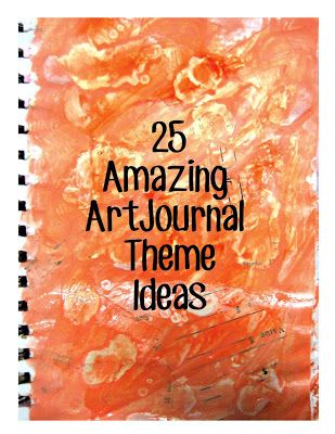 woke up with ideas: 25 Amazing Art Journal Theme Ideas Journal Theme Ideas, Kunstjournal Inspiration, Classe D'art, Visual Journaling, Visual Journals, Art Journal Prompts, Art Journaling Ideas, Creation Art, Art Journal Techniques