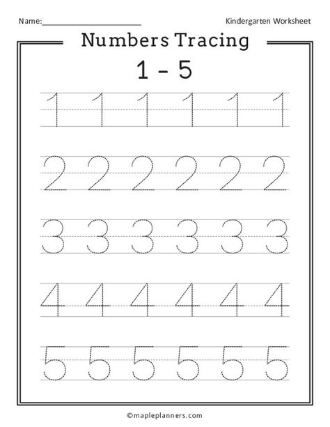 Trace The Numbers 1-5 Worksheets, Writing Numbers 1-5 Worksheet, Free Printable Worksheets For Kindergarten, Number 5 Tracing Worksheets, Tracing Numbers 1 To 5, 1-5 Number Worksheets, 1-5 Worksheet Preschool, Number 1-5 Worksheet Preschool, Numbers 1-5 Worksheets