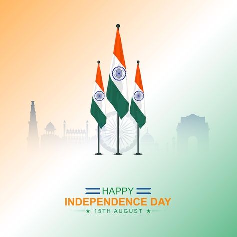 Vector celebrate indian independence day... | Premium Vector #Freepik #vector #happy-independence #independence #independence-poster #independence-india Independence Day, Barbershop Design Interior, Independence Day Poster, Indian Independence, Indian Independence Day, Barbershop Design, Happy Independence, Design Interior, Premium Vector