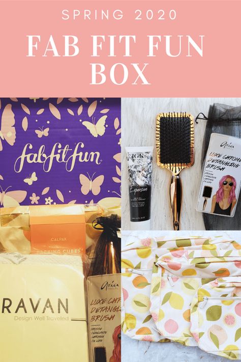 Spring 2020 FAB FIT FUN BOX! - Fruity Design, Fab Fit Fun Box, Quick Getaway, Unboxing Videos, Curvy Fashion