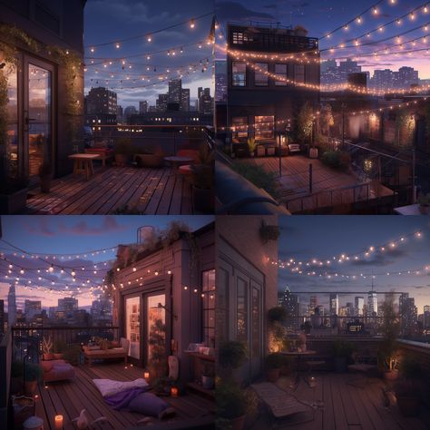 Rooftop Aesthetic, Brooklyn Rooftop, Nyc Apt, Nyc Rooftop, Brooklyn