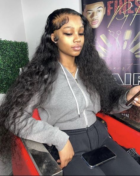 Dramatic Baby Hairs, Dramatic Edges, Latina Hair, Frontal Wig Hairstyles, Cute Box Braids Hairstyles, Black Curly, Baby Hairs, Honey Hair, Dope Hairstyles