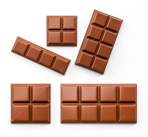 Premium Photo | Milk chocolate pieces isolated on white background top view dark chocolate 3d illustration Chocolate Pieces, Cream Packaging, Ice Cream Packaging, Art Cut, Studying Math, Cellphone Wallpaper, Milk Chocolate, Top View, 3d Illustration