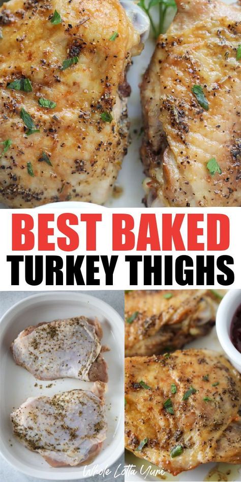 Roasted Turkey Thighs In Oven, Turkey Thigh Recipes Baked, Roasted Turkey Thighs Oven, Turkey Thighs Baked, Bone In Turkey Thigh Recipe, Turkey Thighs In Oven, Boneless Turkey Thigh Recipes, Turkey Thigh Recipes Oven, Crockpot Turkey Thighs