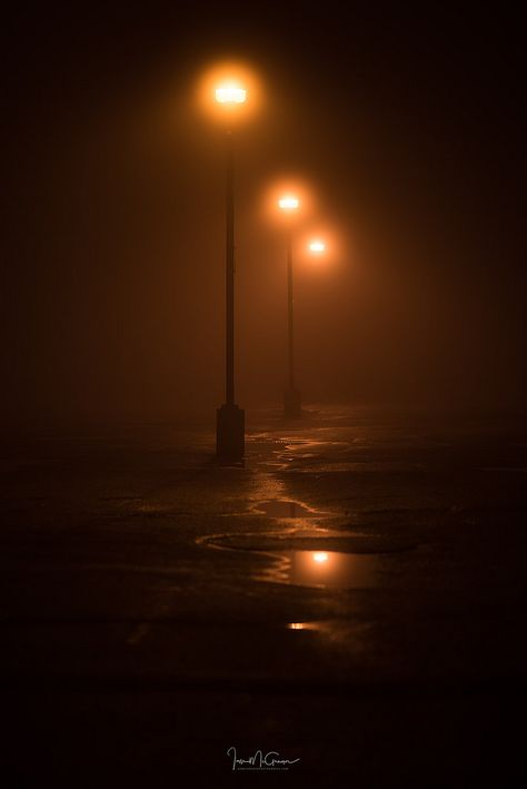 Sleepless Aesthetic, Sleepless Nights Aesthetic, Escaping Aesthetic, Scary Lighting, Escapism Aesthetic, Foggy Rain, Ian Mcgregor, Orange Night, Evening Aesthetic