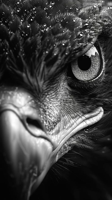 Self Confidence, Wallpaper Eagle, Face Black And White, Eagle Face, Face Wallpaper, Eagle Wallpaper, Black And White Wallpaper, White Wallpaper, Confidence