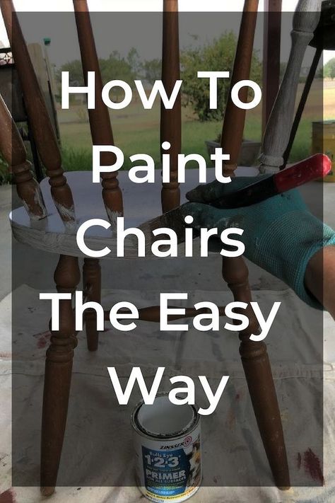 Upcycling, Old Chairs Repurposed Diy Projects, Painting Old Chairs, Wooden Chair Makeover, Painted Chairs Diy, Patio Chairs Makeover, Paint Chairs, Wood Chair Makeover, Diy Chairs