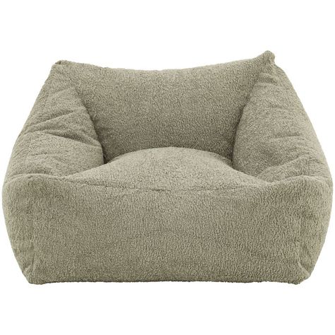 Cooper Gray Bean Bag Chair Gray Bean Bag, Hangout Space, Nights With Friends, Slumberland Furniture, Game Nights, Coffee Cocktails, Bag Chair, She Shed, Office Interior