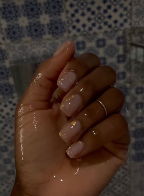 Short Classy Nails, Old Money Nails, Money Nails, Natural Nails Manicure, Overlay Nails, Milky Nails, Her Nails, Work Nails, Classy Acrylic Nails