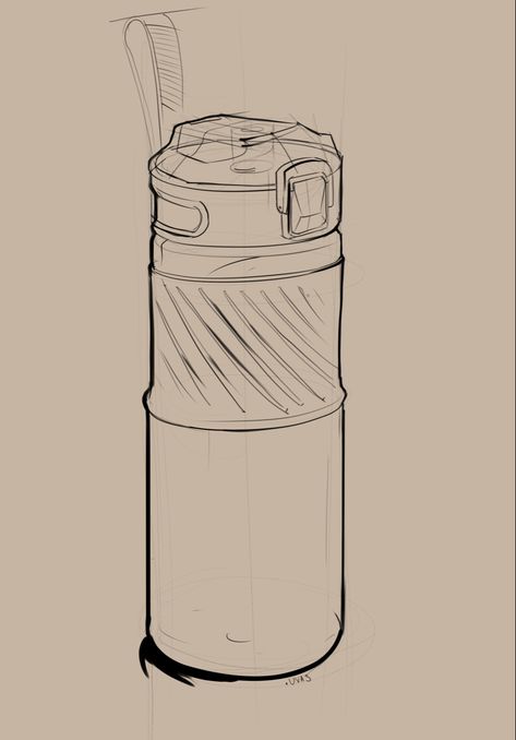 Product design sketch Digital sketching Bottle Sketch, Product Design Sketch, Digital Sketching, Sketch Digital, Sport Bottle, Bottle Design, Design Sketch, Product Design, Sketch