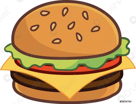 Mcdonalds Drawing, Hamburger Drawing, Cheese Vector, Sandwich Drawing, Burger Drawing, Teachers Day Drawing, Burger Images, Burger Icon, Burger Vector