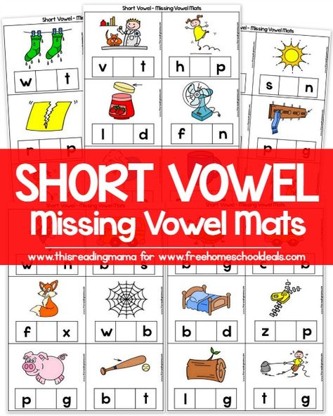 Reading Preschool, Short Vowel Activities, Ending Sounds, Vowel Activities, Kindergarten Phonics, Free Homeschool Resources, Homeschooling Tips, Short O, Phonics Kindergarten