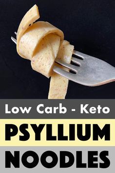 Keto Noodles, Low Carb Noodles, Psyllium Husk Powder, Psyllium Husk, Baking Soda Beauty Uses, Boiled Egg Diet Plan, Low Carb Pasta, Healthy Low Carb Recipes, Keto Food