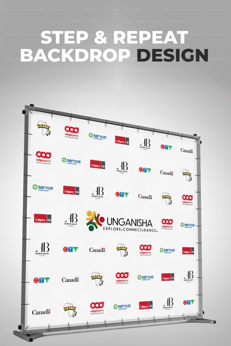 This was a Step and Repeat, Backdrop Banner for one of my Permanent Client. 😊😊😊 The measurement was 8 feet x 8 feet with bleed area. The color mode was CMYK with 300DPI Print Ready FIles. Visit my link to Get a Design for Your Firm. 😍😍😍  #stepandrepeat #backdrop #church #bannerads #orange #redcarpet #churchbanner Backdrop Design Graphics, Step And Repeat Backdrop, Step And Repeat, Church Banners, Promotional Products Marketing, Backdrop Design, Banner Backdrop, Graphic Design Services, Banner Ads