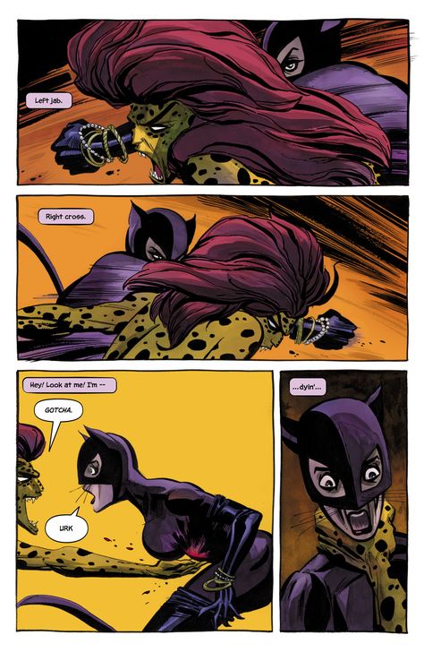 The Cheetah in Catwoman: When in Rome #4 | Art by Tim Sale & Dave Stewart Tim Sale Catwoman, Tim Sale, Dave Stewart, When In Rome, The Cheetah, Selina Kyle, Catwoman, Rome, Comic Book Cover