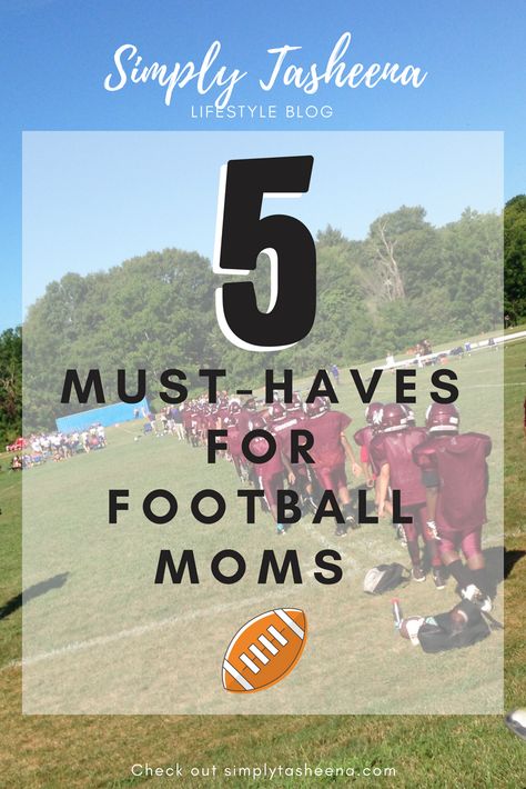 Football Mom Necessities, Football Game Must Haves, Flag Football Team Mom, Football Team Mom Bag Essentials, Gifts For Football Moms, Football Mom Hacks, Football Mom Hairstyles, Football Mom Accessories, Football Bags For Players