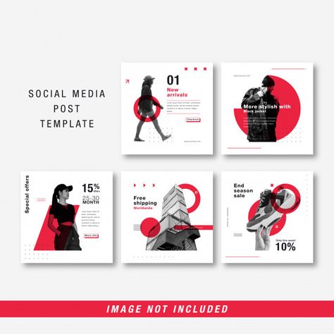 Minimalist social media template Premium... | Premium Vector #Freepik #vector #banner #sale #template #geometric Social Media Post Template, Healthy Supper, Baked Yams, Balsamic Beef, Low Calorie Dressing, Kinds Of Salad, Evening Meals, Natural Sweeteners, Wholesome Food