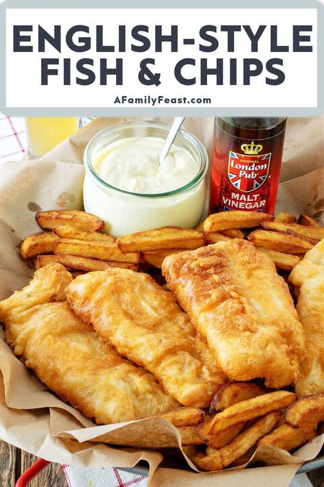 Western Foods, Fish And Chips Batter, English Fish And Chips, Beer Battered Fish Recipes, Hawaii Fish, British Fish And Chips, Fish Batter Recipe, Fish N Chips Recipe, British Cooking