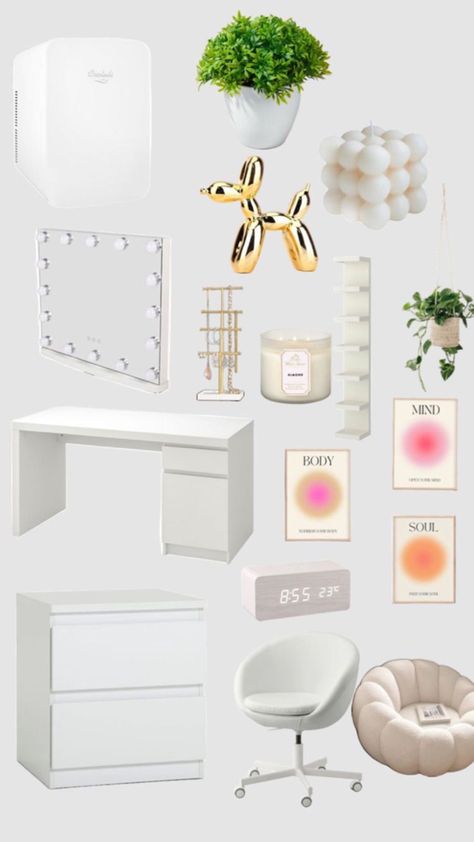 Room Wishlist, White Room Decor, Pinterest Room Decor, Preppy Room Decor, Preppy Room, Redecorate Bedroom, Cozy Room Decor, Room Redo, Room Design Bedroom