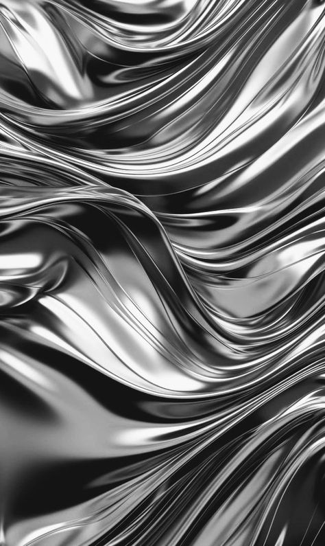 Chrome And Black Aesthetic, Silver Widget Aesthetic, Dark Chrome Aesthetic, Black And Silver Wallpaper Aesthetic, Silver Chrome Wallpaper, Aesthetic Wallpaper Silver, Silver Background Aesthetic, Chrome Aesthetic Wallpaper, Dark Silver Aesthetic