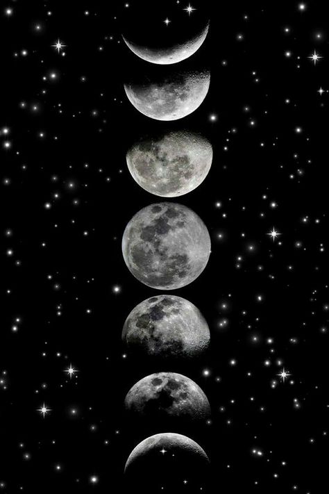 Celestial Art, Tattoo Art Drawings, Iphone Wallpaper Themes, Beautiful Moon, God Art, Pretty Wallpapers Backgrounds, Black Wallpaper, Black Crystals, Dark Art